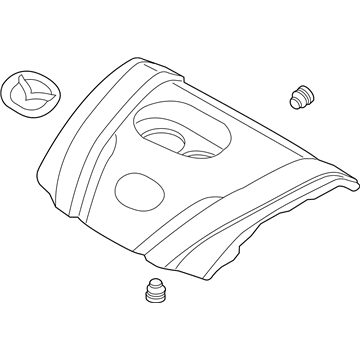 Mazda 3 Engine Cover - PE07-10-2F0B