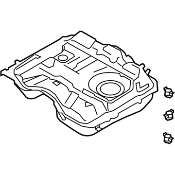 Mazda CX-9 Fuel Tank - TD13-42-110K