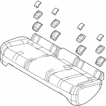 Mazda MX-30 EV Seat Cushion - DN4E-57-200-02