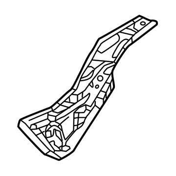 Mazda DN4E-53-7EX Side Frame DN4E-53-7EX Mazda Side Frame Illustration 1 of 1