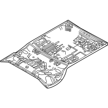Mazda MX-30 EV Floor Pan - DNYE-53-70XA