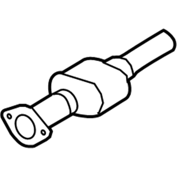 Mazda Tribute Exhaust Pipe - ZZDL-20-500