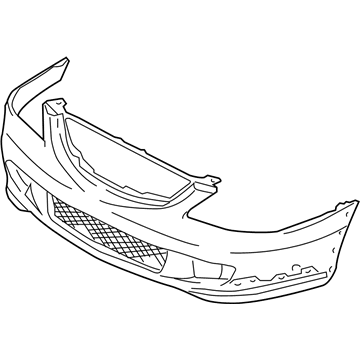 Mazda MPV Bumper Cover - LE46-50-031B-BB
