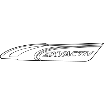 Mazda BFD1-51-771 Ornament Mazda BFD1-51-771 Ornament