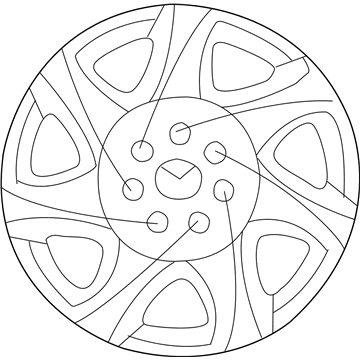Mazda Protege Wheel Cover - B25F-37-170A