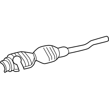 Mazda B4000 Exhaust Pipe - 1F81-20-500