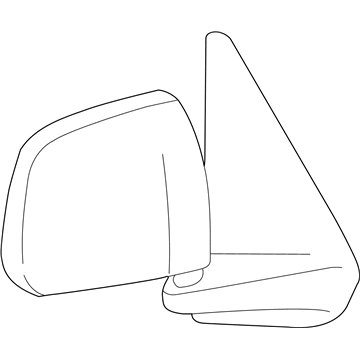 Mazda B2300 Car Mirror - ZZP0-69-180