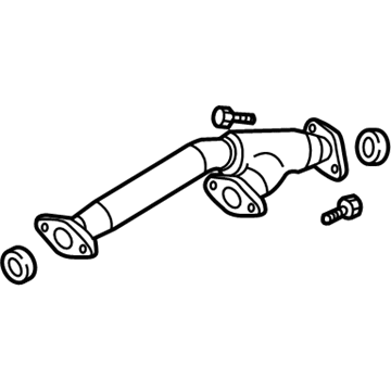 Mazda MPV Exhaust Pipe - AJ17-40-500B
