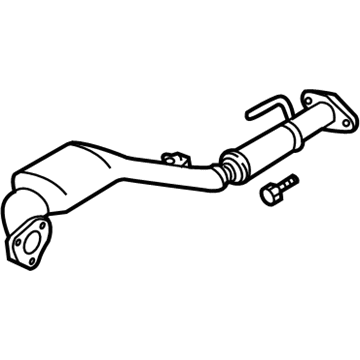 Mazda MPV Exhaust Pipe - AJ17-20-60XB