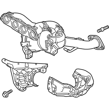 Mazda 6 Exhaust Manifold - PY47-20-50X