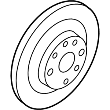 Mazda MX-5 Miata Brake Rotor - N123-26-251B