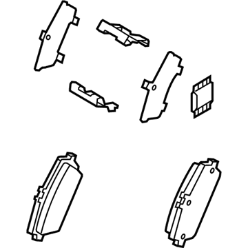 Mazda MX-5 Miata Brake Pads - NFY7-26-48ZB