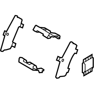 Mazda MX-5 Miata Brake Pads - NFY7-26-49Z