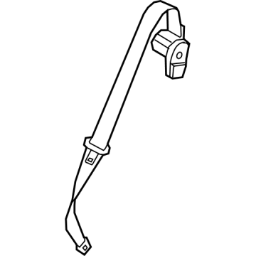 Mazda CX-70 Seat Belt - KMZ6-57-740