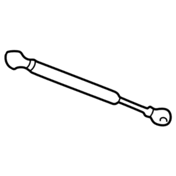 Mazda Liftgate Lift Support - ZZC0-62-610