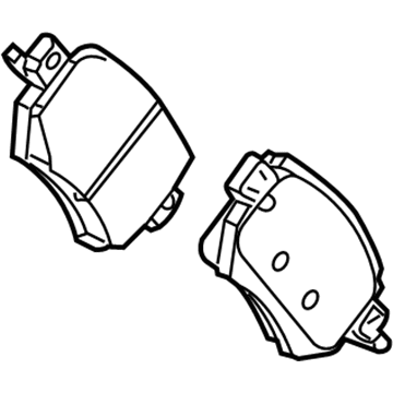 Mazda Brake Pads - BAY0-26-43ZB