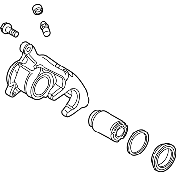 Mazda 3 Brake Caliper Repair Kit - BAY0-26-71X