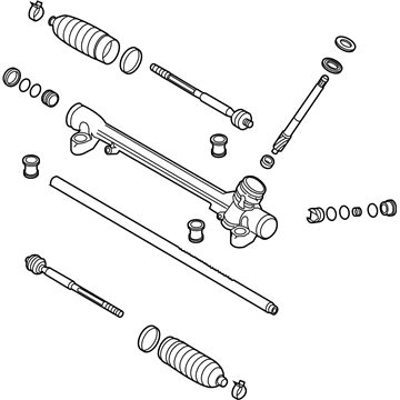 Mazda Rack And Pinion - GJR9-32-110E