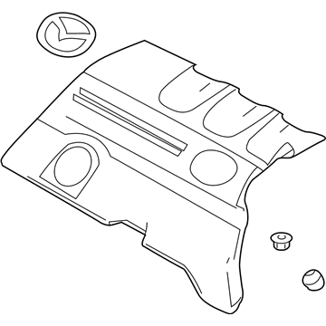 Mazda Engine Cover - CA07-10-2F0