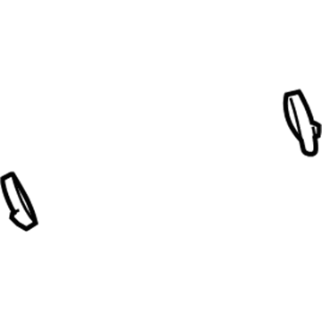 Mazda Fuel Line Clamps - 9XF2-59-37X0