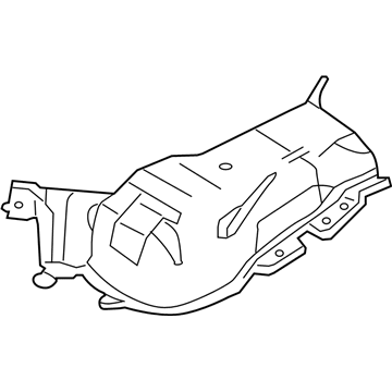 Mazda 3 Exhaust Heat Shield - BN8F-56-452B