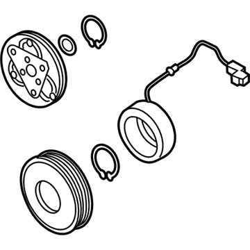 Mazda A/C Compressor Clutch - D09W-61-L10