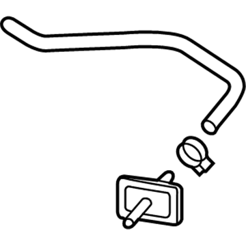 Mazda CX-9 Brake Booster Vacuum Hose - TD11-43-490C