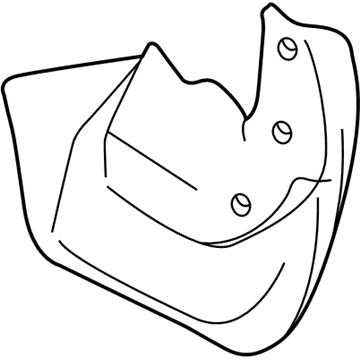 Mazda Mud Flaps - BJ0E-51-880
