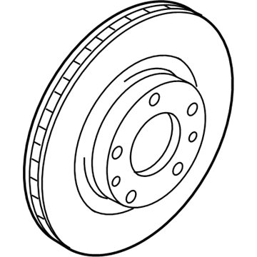 Mazda Brake Rotor - B45G-26-251B
