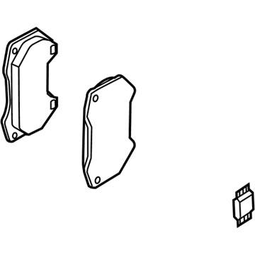 Mazda MX-5 Miata Brake Pads - NGY0-33-28Z