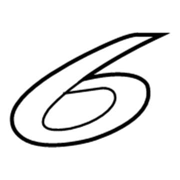 Mazda 6 Emblem - GK2A-51-721