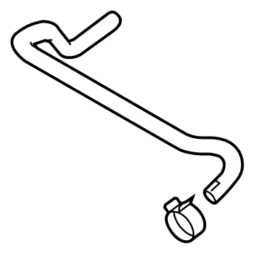 Mazda GRG1-61-24X Outlet Hose