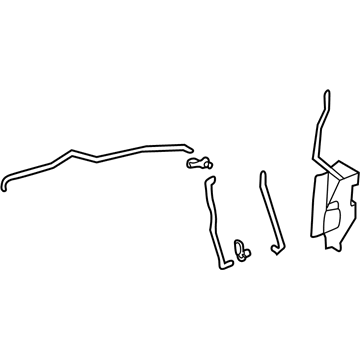 Mazda 626 Door Latch Assembly - GD7B-58-310B