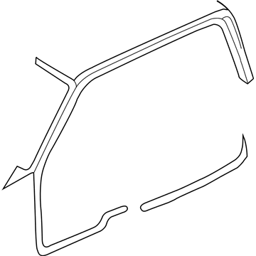 Mazda B3000 Door Seal - 1F70-73-651A