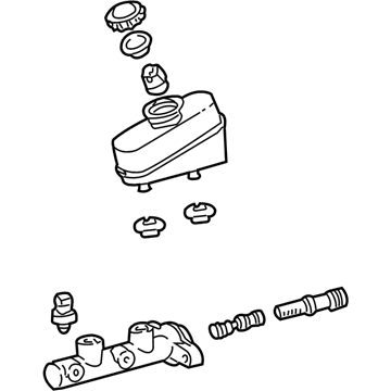 Mazda Brake Master Cylinder Repair Kit - 1F60-43-990A