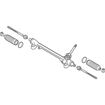Mazda Rack And Pinion - KB7W-32-110A
