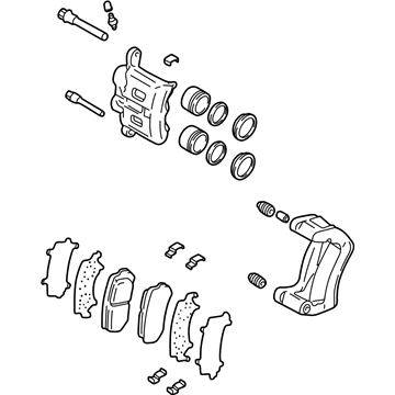 Mazda MPV Brake Caliper Repair Kit - LC62-33-980R-TB