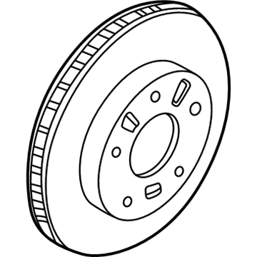 Mazda Millenia Brake Rotor - T002-33-25XA