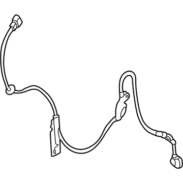 Mazda MPV ABS Sensor - LC70-43-73XB