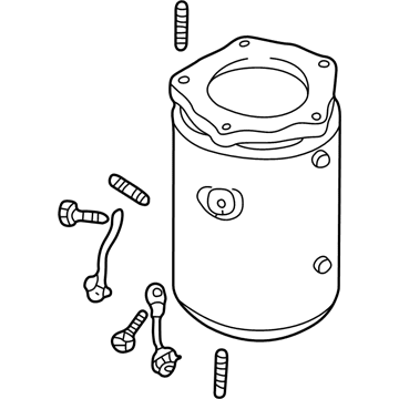 Mazda Protege Exhaust Pipe - ZM02-20-500A