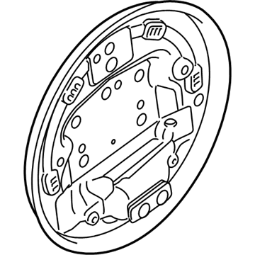 Mazda 2 Brake Dust Shields - DF71-26-280A