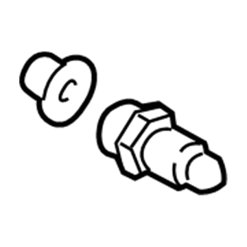 Mazda Brake Bleeder Screw - D651-33-691