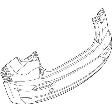 Mazda MX-30 EV Bumper - DN4E-50-221F-BB
