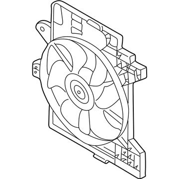 Mazda Tribute Radiator fan - YF09-15-025K
