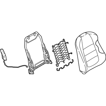 Mazda BACT-88-130A-02 Seat Back Assembly Mazda BACT-88-130A-02 Seat Back Assembly