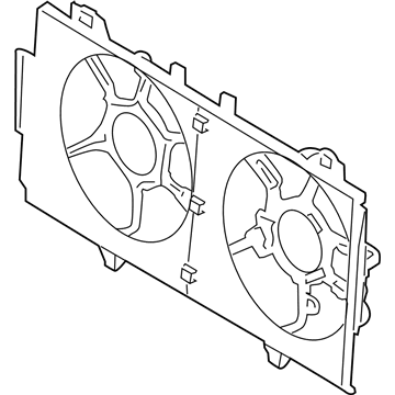 Mazda 6 Fan Shroud - L5A3-15-210B