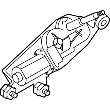 Mazda CX-7 Wiper Motor - EG21-67-450C