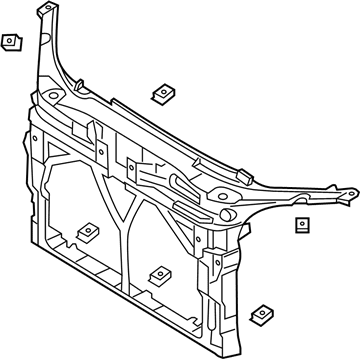 Mazda BP4K-53-110J Radiator Support