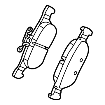 Mazda Brake Pads - BDYS-26-43ZB