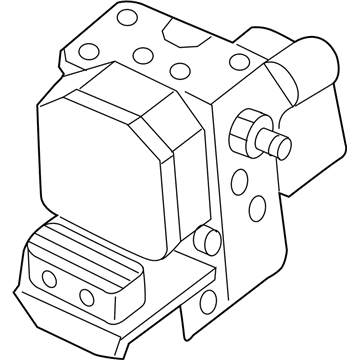 Mazda RX-8 ABS Pump And Motor Assembly - F1Y1-43-7A0